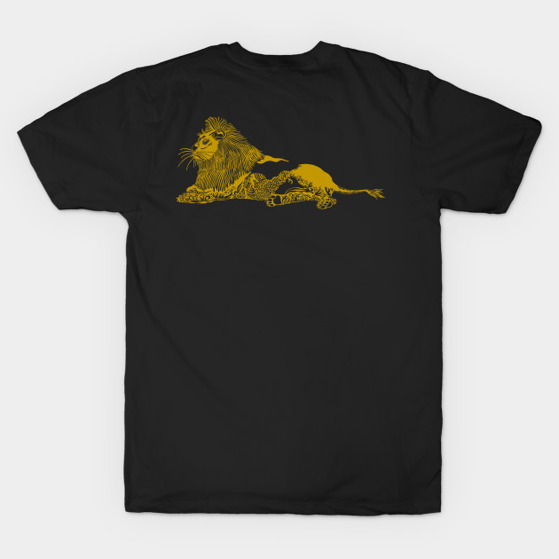 Li(o)ne Art! - Gold! by BullShirtCo